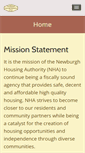 Mobile Screenshot of newburghhousingauthority.org